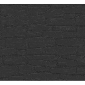 Tapet BLACK AND WHITE 3, model Rustic, Superlavabil, Vlies, cod 139511 