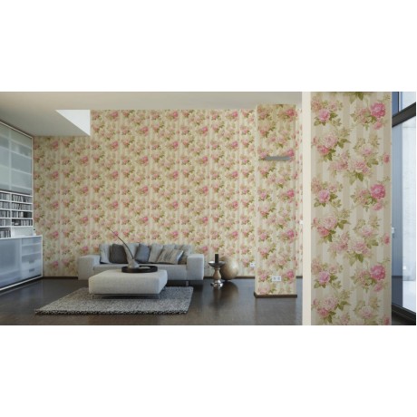 Tapet ROMANTICA 3, model Floral, Superlavabil, Vlies, cod 304464